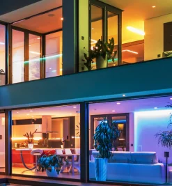 32' Color-Controlled RGB+W LED Tape Light Set, 60+60 LEDs/m