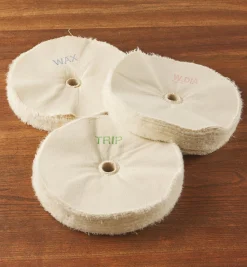 8" Replacement Buffs For Beall 3-On Lathe System