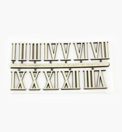 Adhesive-Backed Roman Numerals