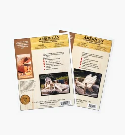 Adirondack California-Style Furniture Plans