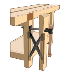 Benchcrafted Crisscross Hardware