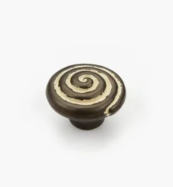 Biscayne Antique Swirl Knob