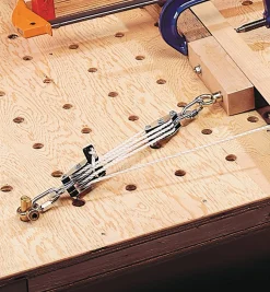 Block And Tackle System For Steam Bending