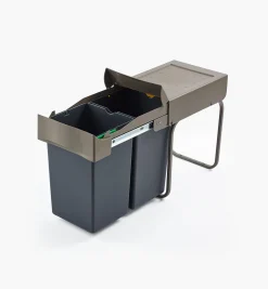 Bottom-Mount Sliding Waste Containers