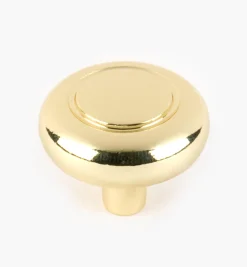 Brass Plate Eclipse Knob