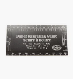 Butter Measuring Guide