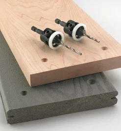 Carbide Countersink Drills With Low-Friction Depth Stop