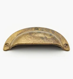 Cast Brass Shell Pulls