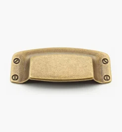 Cast Brass Shell Pulls