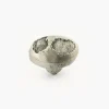 Cast Pewter Oval Knob