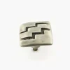 Cast Pewter Square Knob