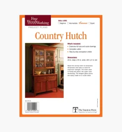 Country Hutch Plan