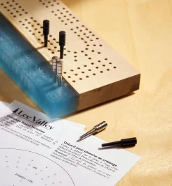 Cribbage Board Template