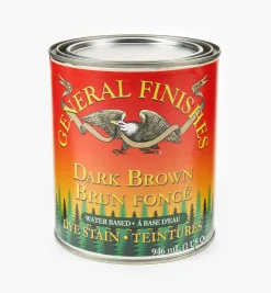 Dark Brown General Water-Based Dye Stain