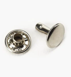 Double-Capped Leatherworking Rivets By ABC Morini
