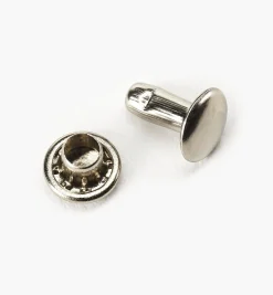 Double-Capped Leatherworking Rivets By ABC Morini