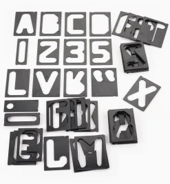 Extra Letter Sets For Router Letter Template Set