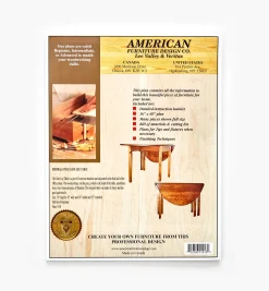 Federal-Style Gateleg Table Plan