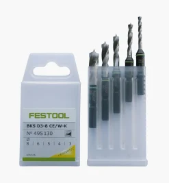 Festool Centrotec Stubby Brad Point Bits