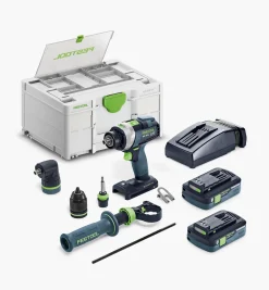 Festool TPC 18/4 I Quadrive Cordless Drill Set
