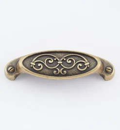 Filigree Oval Shell Pulls