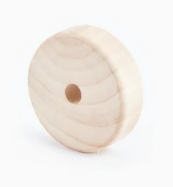 Flat Wooden Wheels For Toy Vehicles