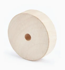 Flat Wooden Wheels For Toy Vehicles