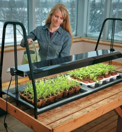 Floralight T5 LED Full-Spectrum Tabletop Grow-Light Stand