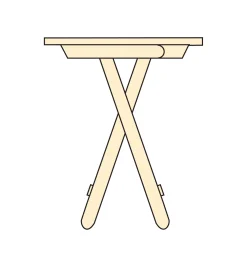 Folding Table Plan
