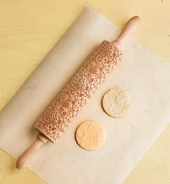 Folklore Embossing Rolling Pin