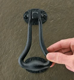 Forged-Iron Door Knocker
