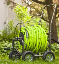 Four-Wheel Hose Cart