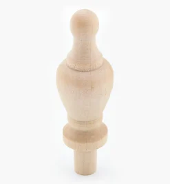 Hardwood Colonial Finial