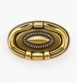 Hepplewhite Oval Plate Pull