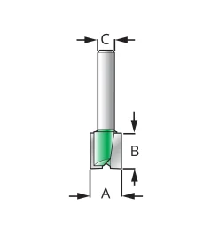 Hinge Mortising Bits