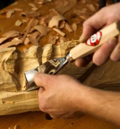 Hirsch Large #7 Bent Gouge