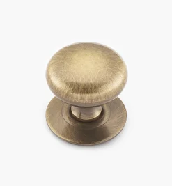 Hollow Brass Knobs With Escutcheons
