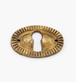 Horizontal Cast Ribbon Escutcheons