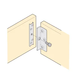 Knock-Down Bed Hardware
