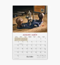 Lee Valley 16-Month Woodworking Calendar