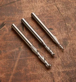 Leigh Solid Carbide Spiral Upcut Bits, 1/4" Shank