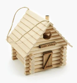 Log Cabin Birdhouse Kit