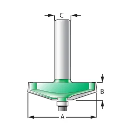 Low-Angle Bevel Bits