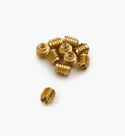 M4-0.7 Brass Knife-Edge Insert Nuts