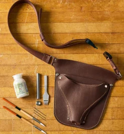 Make It Yourself Gardener's Leather Tool Belt Kit