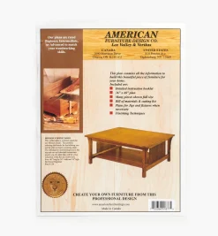 Mission Coffee Table Plan
