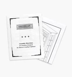 Mission Contemporary Curio Cabinet Plan