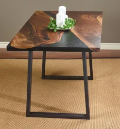 710mm Steel Trapezoid Table Leg