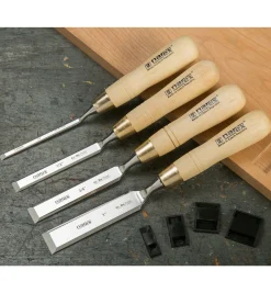 Narex Cranked-Neck Paring Chisels