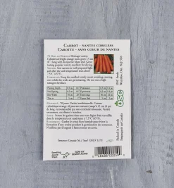 OSC Carrot Seed Packets